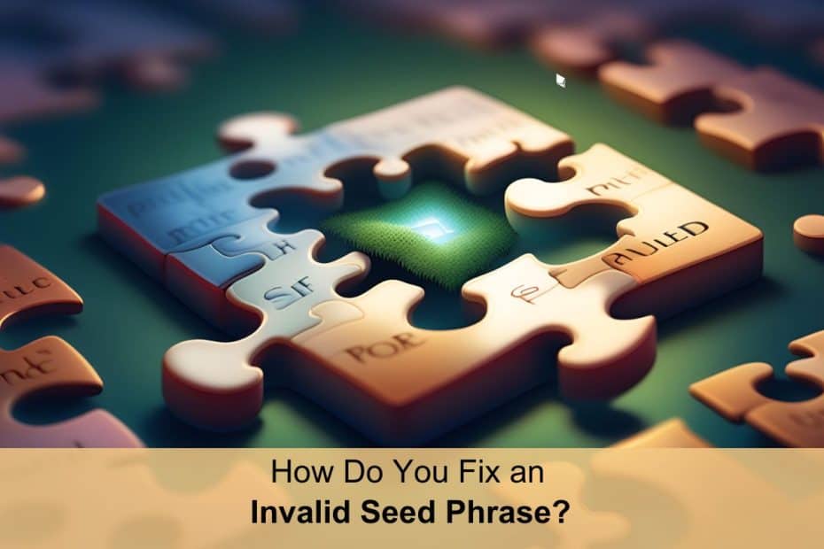 How to fix an invalid seed phrase